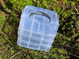 Compartmentalised Craft Storage & Travel Box - Felsted Fleece