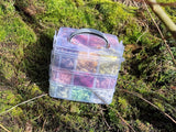 Compartmentalised Craft Storage & Travel Box - Felsted Fleece